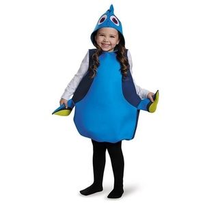 Child Boys Girls FINDING Dory Clown Fish Costume Size 4/6 NIP Halloween